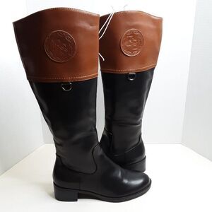 Franco Sarto Women's Tall Boot size 6M Faux Leather